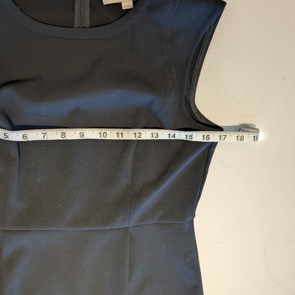LOFT Black Sheath Dress – Size 4 - Picture 2 of 6